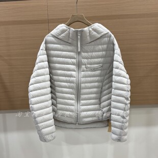 韩系轻薄羽绒服女26秋冬新排骨爆款宽松显瘦连帽卫衣式保暖外套潮