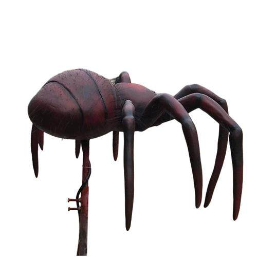 自贡华龙科技仿真模型专业生产年巨型仿真蜘蛛雕塑动态模型