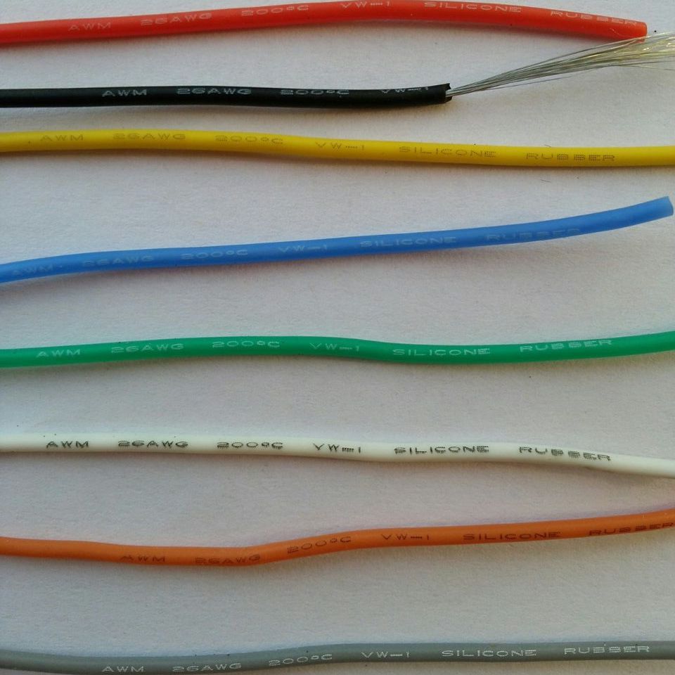 ul特软硅胶线26awg线超柔软