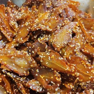 香辣蜜汁北风鱼500g袋装甜麻辣味即食海鲜小零食下酒菜北海特产