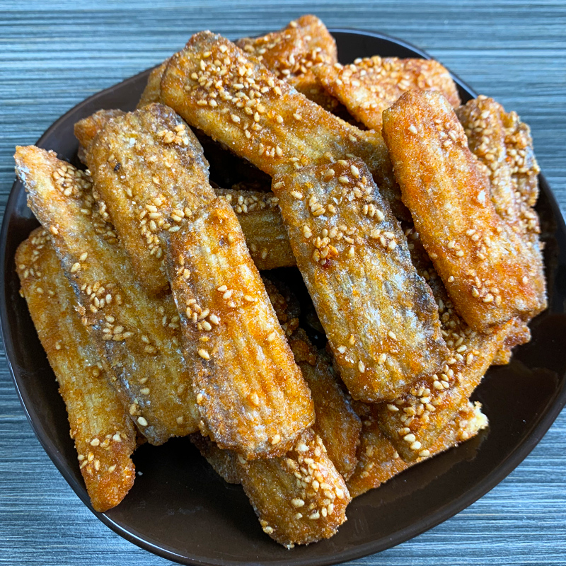 辣味带鱼酥500g香脆带鱼干即食小鱼仔零食海鲜干货休闲办公室小吃