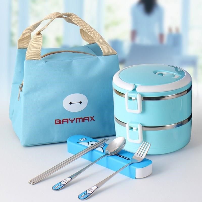 stainless steel insulated lunch box adult cute lunch box在類目 餐飲具, 餐具, 飯盒/保溫桶/保溫提鍋中 - 來自Buy2taobao.com提供專業的淘寶代購服務