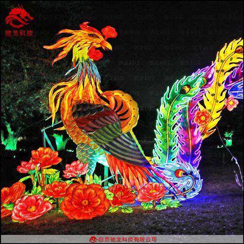 春节花灯制作蝴蝶造型灯笼灯光美陈元宵大型灯展彩灯设计公司