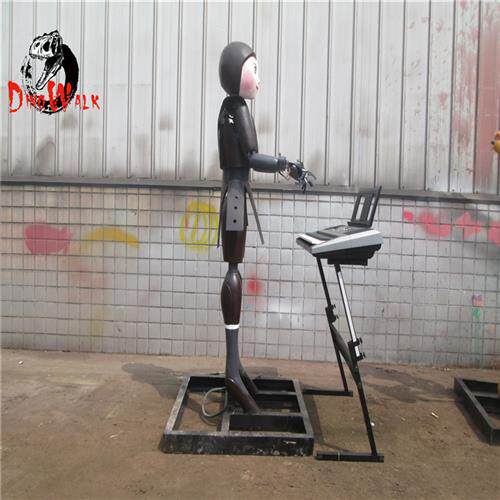 厂家供应展品仿真机器人博物馆展品科技馆乐队机械模型