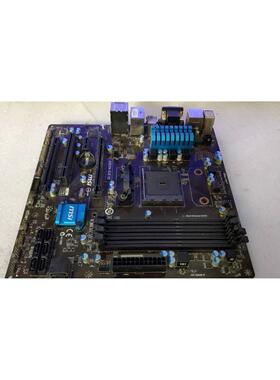 微星A88XM-E45 V2 DDR3内存 FM2+接口 A88全固态板 HDMI DVI口