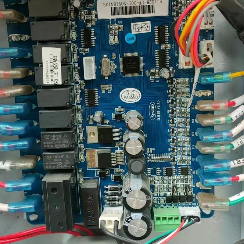 欧思丹热泵显示屏SL108s-SL1628-CW-XG2-JUN23N010主板LS1628-CW2