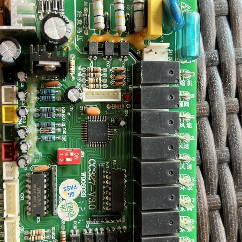 空气能热泵线控器GT4538-1,主板CC327-V3.0