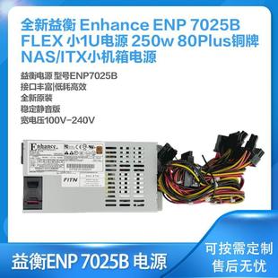 全新益衡 Enhance ENP 7025B/7020B FLEX 电源 NAS 250W ITX 静音