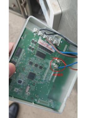 美的变频热泵十匹热泵线控器,型号KJRX-120A/BMK0