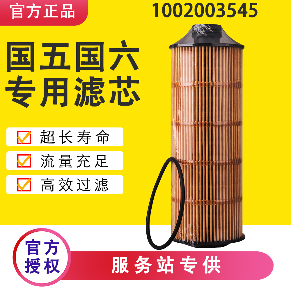 1002003545机油滤芯陕汽德龙
