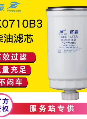 CX0710B3 B1货车柴油滤芯CLQ-47B配解放FS19544油水分离器1902138