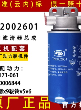 云内TN2002601/F1171-061柴油滤芯总成X10006844/D25TCIE-110078