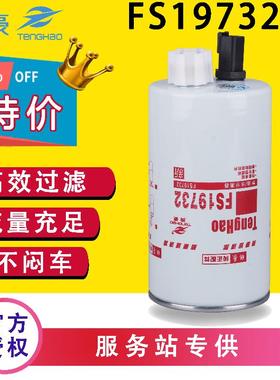 FS19732柴油滤芯油水分离器LG9704550070康明斯豪沃轻卡3973233