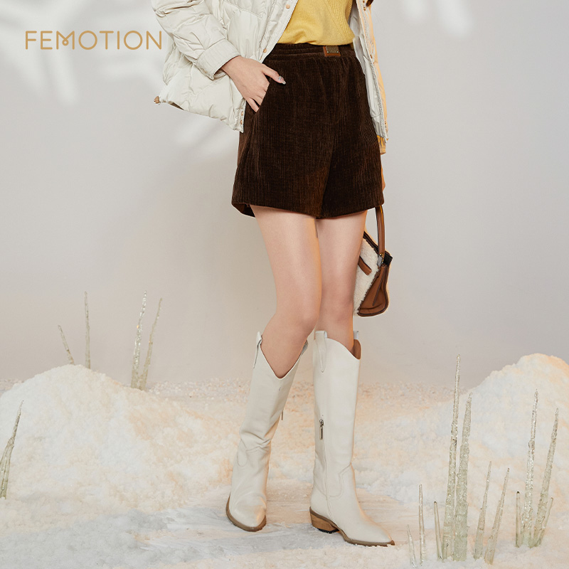 芬岸女装时尚潮流休闲短裤