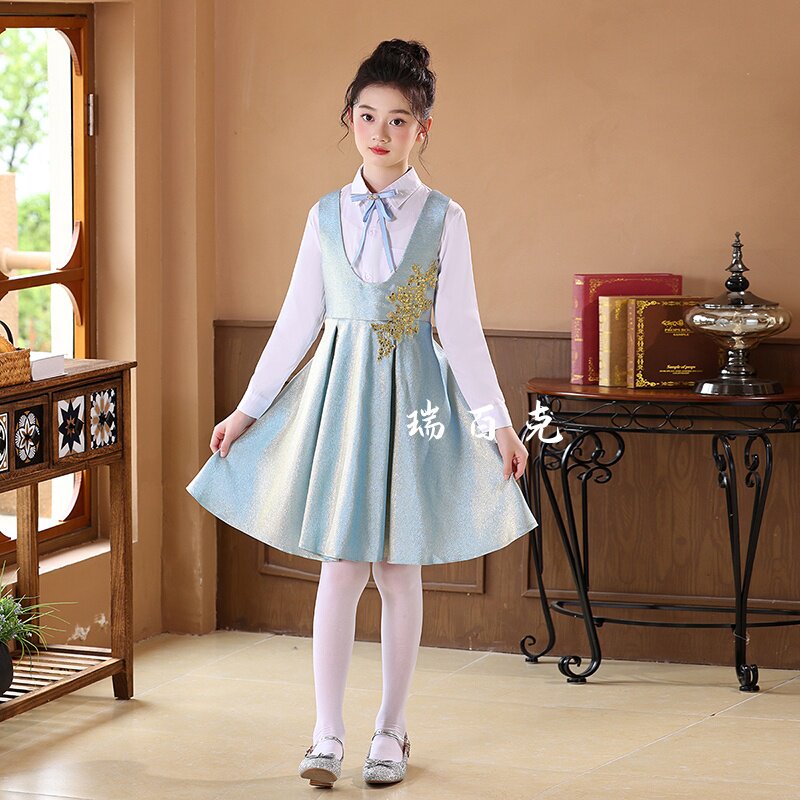 元旦儿童大合唱演出服礼服