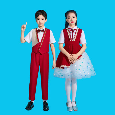 儿童大合唱中小学生运动会服装