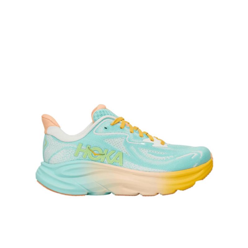 Hoka OneOne女跑步鞋提花针织反光缓震轻便运动鞋