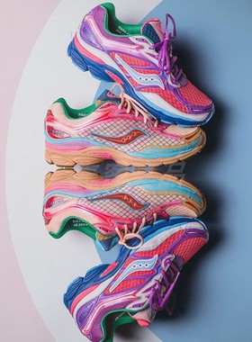 代购Saucony x Jae Tips Progrid Omni 9 索康尼联名款男女透气