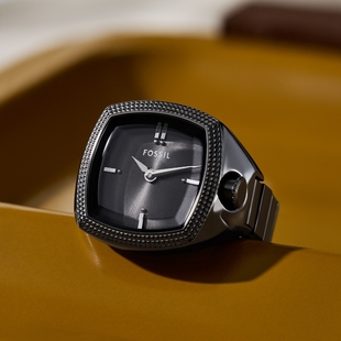 Nick Machine Jonas Fossil Luxe化石男女青铜色不锈钢手 代购