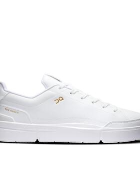 代购ON昂跑男士网球鞋缓震舒适支撑运动休闲鞋白色厚底日常穿搭