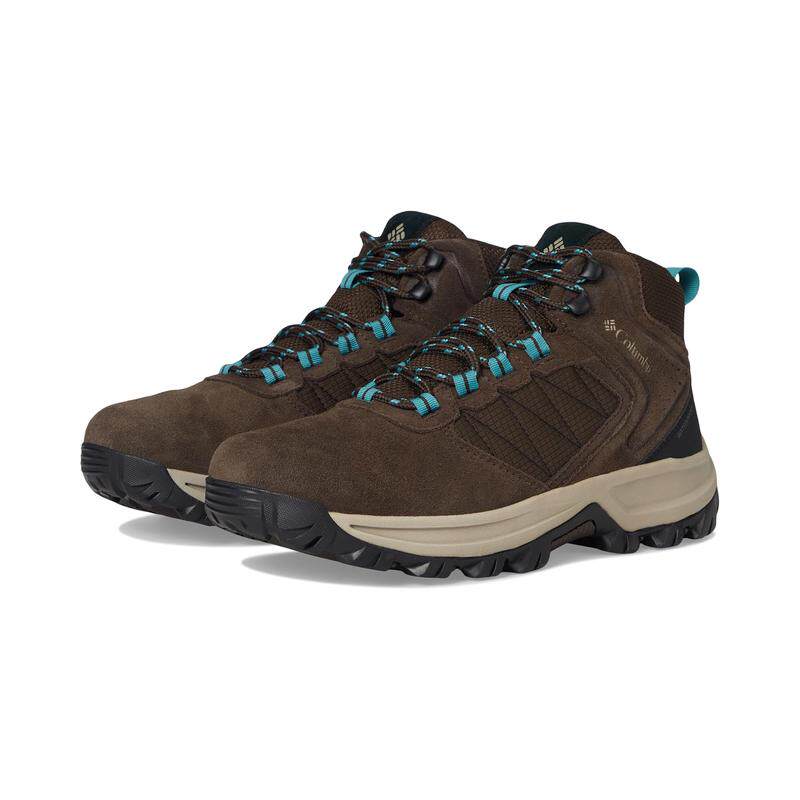 代购Columbia哥伦比亚女士徒步鞋防水防滑缓震登山鞋中帮系带