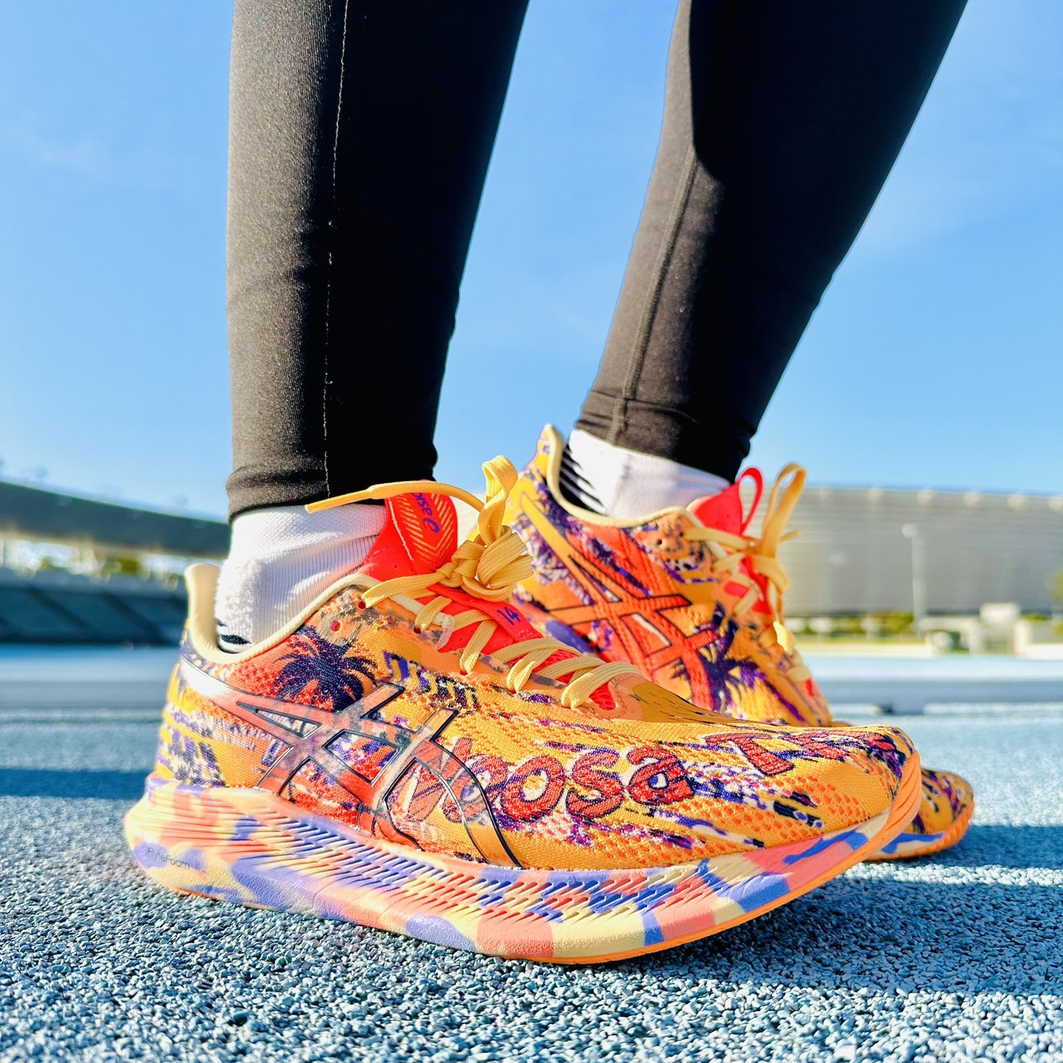 Asics NOOSA TRI 14 亚瑟士女子网面透气缓震跑步鞋正品代购