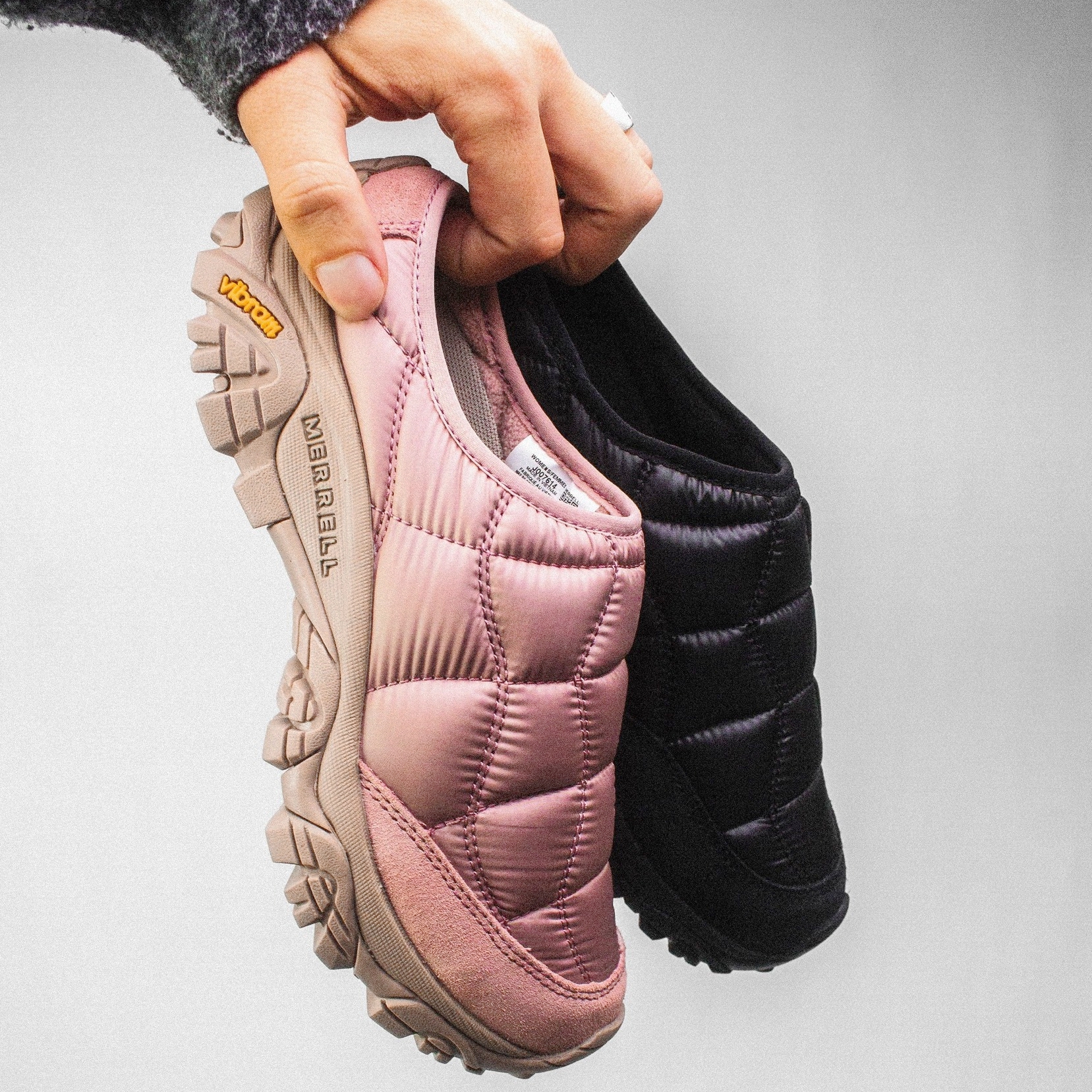 Merrell/迈乐 Moab 2 Quilted 1TRL男女套脚穆勒休闲鞋冬季保暖