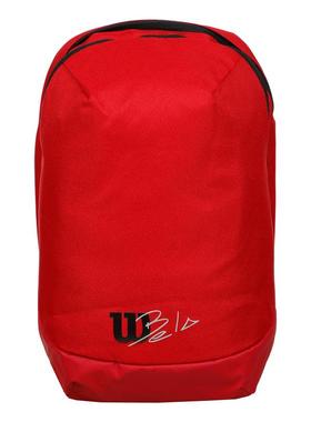 代购Wilson威尔胜男女Padel背包双拍容纳前袋带拉链侧袋置物