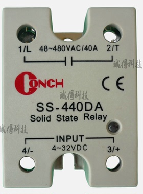 SS-410DA SS-425DA SS-440DA SS-450DA SS-475DA固态继电器CONCH