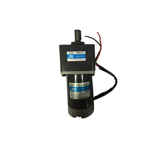 ZD中大120W 220V直流电机Z5D120-220GU-18S/30S配5GU型齿轮减速机