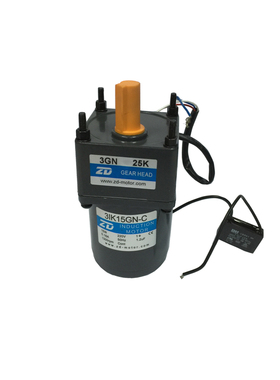 中大15W220V交流齿轮减速电机3IK15GN-C-3GN200K自动化涂装设备用