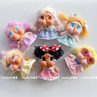 CRYBABY哭娃度假Vacation On搪胶毛绒恋夏一族娃衣毛衣着替 Mode