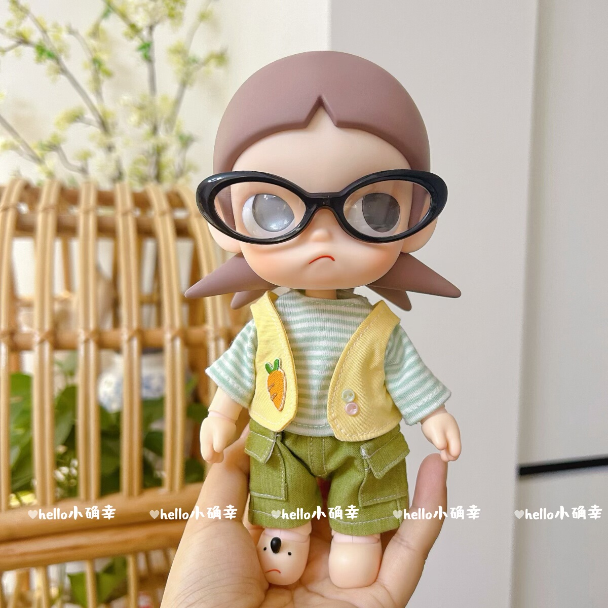 Zsiga娃衣向往之处娃衣BJD1/8分可动人偶嘎子姐潮酷衣服配饰着替
