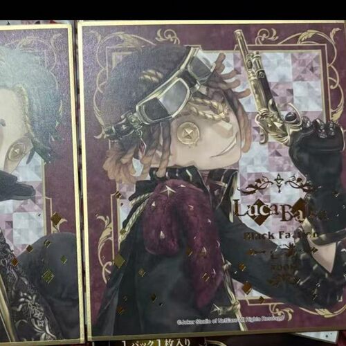 第五人格囚人卢卡巴尔萨BlackWhite主题色纸全新现货周边限定特典