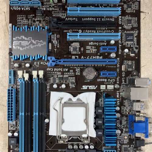 维修Asus/华硕 P8Z77-V le成色漂亮没有挡板议价