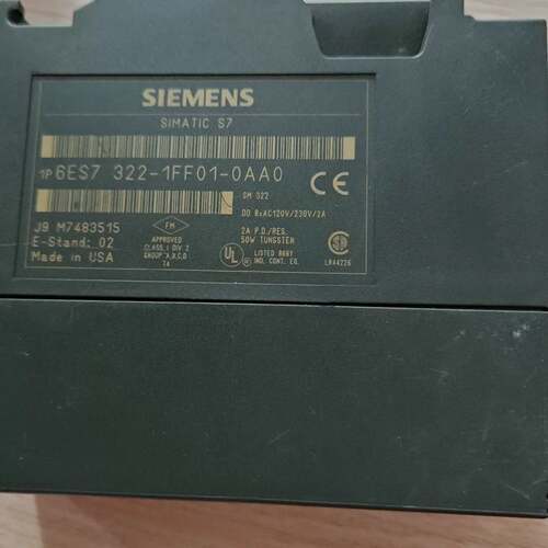 维修ATIC S7 6ES7 322-1FF01 -0AA0，，SM322，AC120/230V 2A，