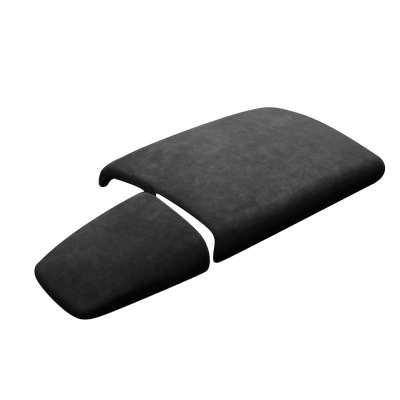 Alcantara适用雷克萨斯RX300/450hl中控扶手套翻毛皮扶手箱盖改装