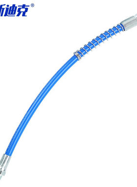 海斯迪克黄油枪软管黄油嘴软管加长油枪管油管蓝色防爆60cm