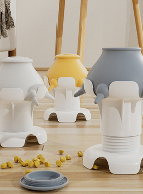 奶猫喂奶器小猫小狗仿生母乳自动喂食器柔软硅胶奇迹奶嘴宠物奶瓶