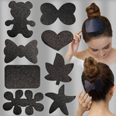 成人碎发整理神器女儿童刘海贴魔法贴头发贴魔术贴女童发饰粘发帖