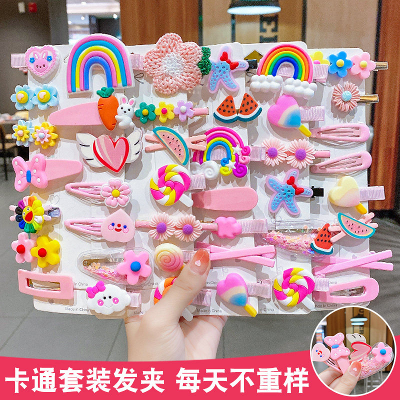 女童发卡女2025新款网红头发夹子头饰儿童发夹八字刘海可爱侧边夹,饰品/流行首饰/时尚饰品新,发饰,淘宝优惠券,粉丝福利购,淘宝优惠卷