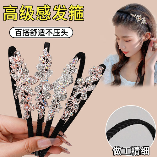简约水钻发箍发箍女高级感