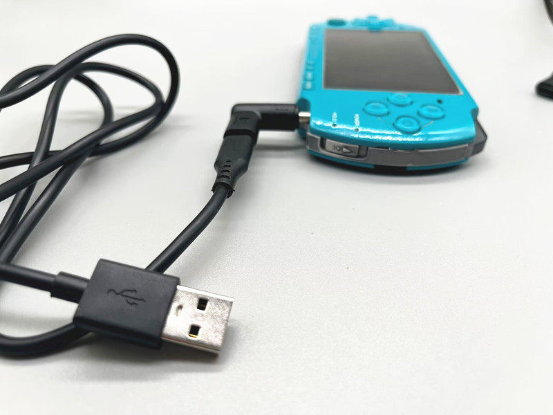 PSP 충전 어댑터 PSP 전원 어댑터 PSP1000|2000|3000 충전기에 대한 TYPEC 암 포트