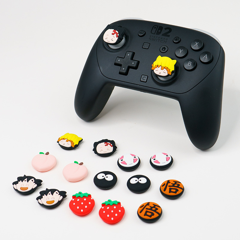 卡通任天堂Switch2硅胶摇杆帽