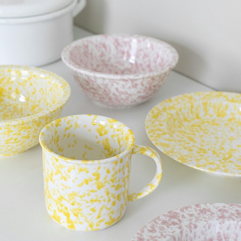 Description of Korea ins Pomo tableware Breakfast tray Salad plate Cereal bowl yogurt milk Mug Water cupin the Tableware , Tableware , Bowl  category - from Buy2taobao.com to provide professional Taobao agent buy service