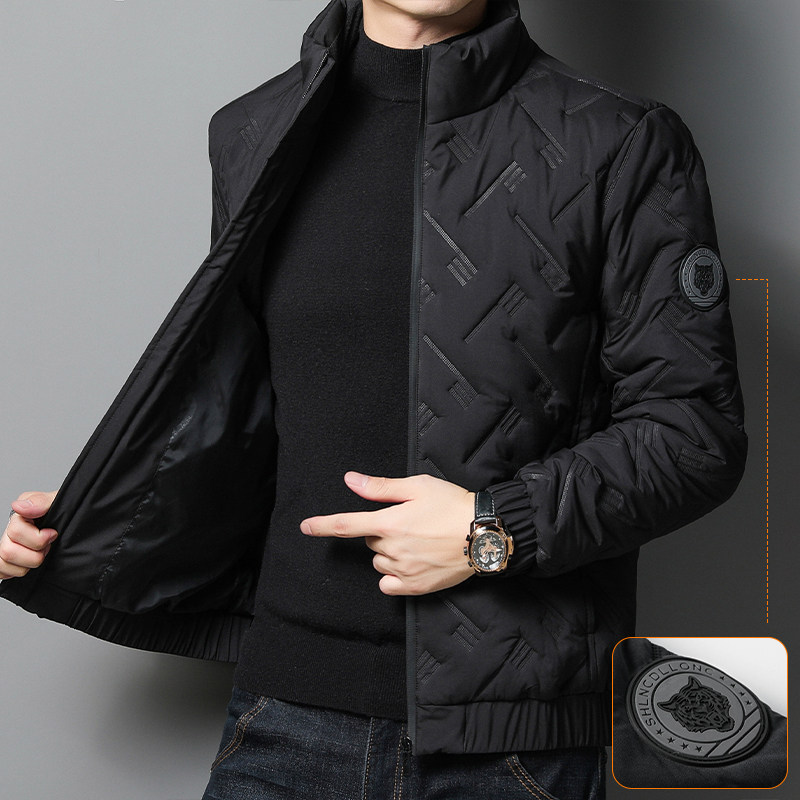 外套男秋冬款棉服潮牌修