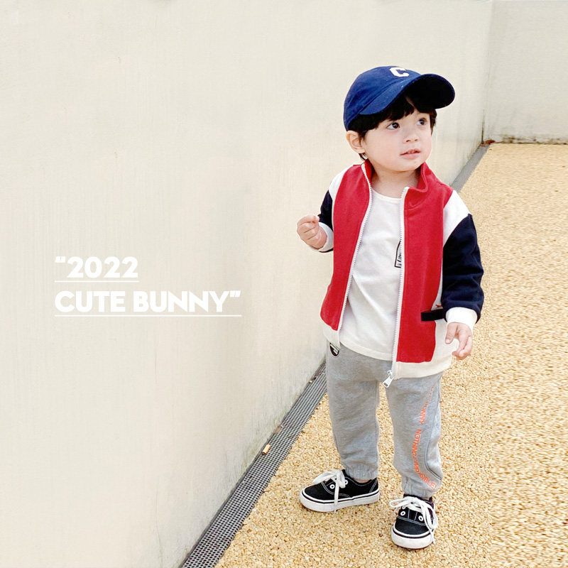 cutebunny2024春装新款婴幼儿韩版宝宝长袖上衣男童时髦棒球外套,童装/婴儿装/亲子装,普通外套,淘宝优惠券,粉丝福利购,淘宝优惠卷