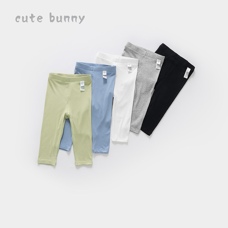 2024夏季新品宝宝婴幼儿百搭薄打底裤女童休闲弹力长裤子小童外穿,童装/婴儿装/亲子装,裤子,淘宝优惠券,粉丝福利购,淘宝优惠卷