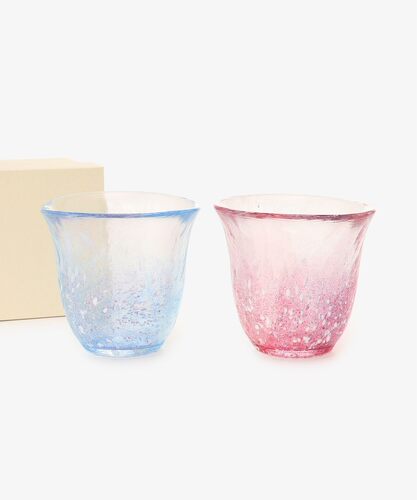 日本采购afternoontea 江戸硝子限定玻璃杯情侣杯桌面杯生日礼物