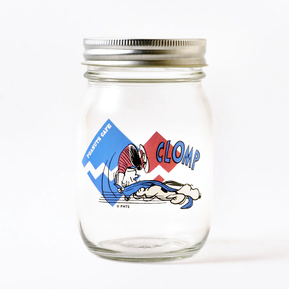 日本采购Snoopy史努比咖啡店新品多色马克杯玻璃杯糖果密封罐